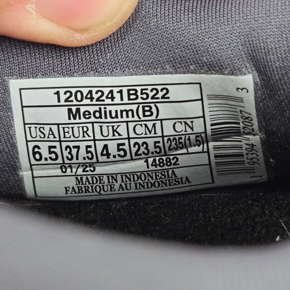 Brooks Womens 6.5B Revel 7 Lavender Ebony Alloy Athletic Gym Daily Running Shoe - Picture 12 of 12